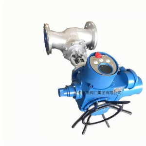 電動截止閥J941H-64  DN150（耐磨、耐高溫、